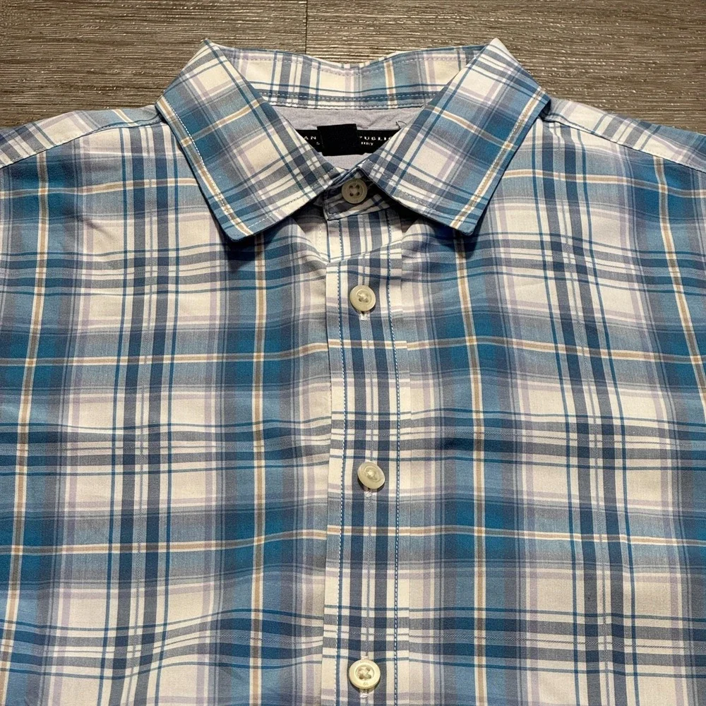 Banana Republic Shirt‎ Mens Small Blue 100% Cotton Preppy Classiccore Minimalist